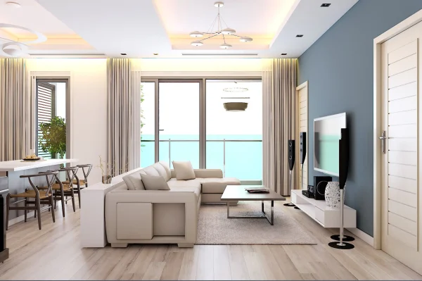 Thiết kế phòng khách phong cách hiện đại